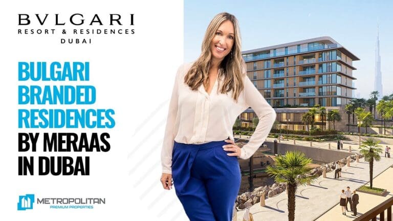 Overview of Meraas BVLGARI Resort & Residences Dubai Jumeira Bay